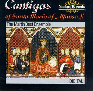 Catigas of Santa Maria of Alfonso X El Sabio - Martin Best Medieval Ensemble - Musikk - NIMBUS RECORDS - 0710357508127 - 2. desember 1992