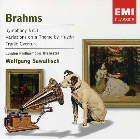Johannes Brahms - Symphony No.1, Haydn Variations - London Philarmonic Sawallisch Wolfgang - Música - EMI CLASSICS - 0724358609127 - 4 de março de 2008