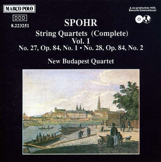 Cover for Spohr / New Budapest Quartet · Complete String Quartets 1 (CD) (1992)