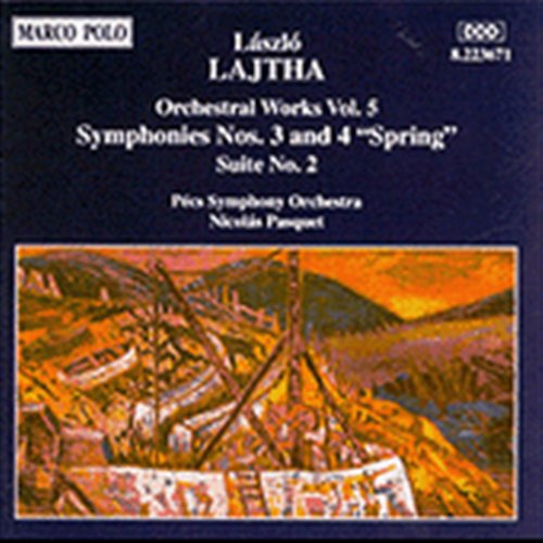 Cover for L. Lajtha · Suite No.2 Op.38 (CD) (1998)