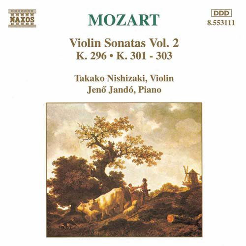 Cover for Mozart / Nishizaki / Jando · Violin Sonatas 2 (CD) (1995)