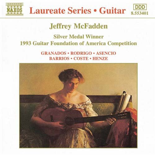 Guitar Recital - Jeffrey Mcfadden - Musiikki - NAXOS - 0730099440127 - maanantai 2. syyskuuta 1996