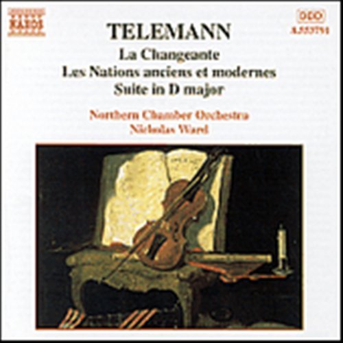 Cover for G.P. Telemann · Three Suites For Orchestr (CD) (1998)