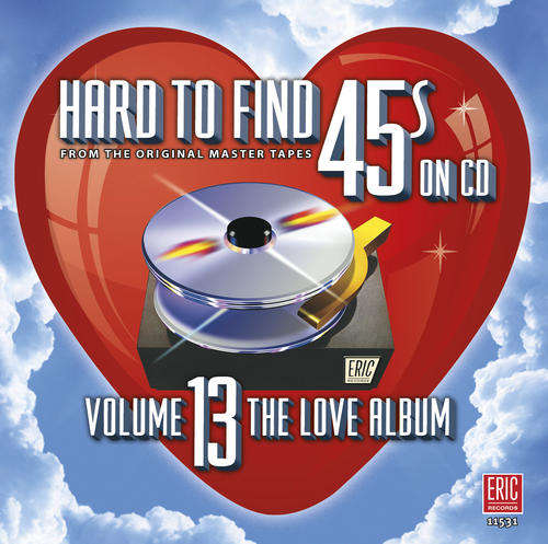 Cover for Hard to Find 45s on CD 13 / Various (CD) (2012)