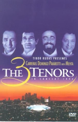 Cover for 3 Tenors · The 3 Tenors in Concert 1994 - (MDVD) (1998)