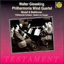 Cover for Gieseking Walter · Quintet In E Flat Testament Klassisk (CD) (2000)