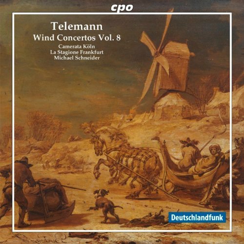 Cover for La Stagione Frankfurt / Camerata Koeln / Schneider · Wind Concertos, Vol.  8 cpo Klassisk (CD) (2012)