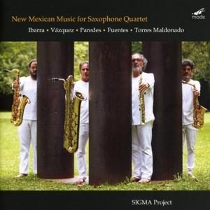 Cover for Sigma Project · New Mexican Music for Saxophone Quartet (CD) (2023)