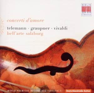 Cover for Bellarte Salzberg · Telemann / Graupner / Vivaldi (CD) (2010)