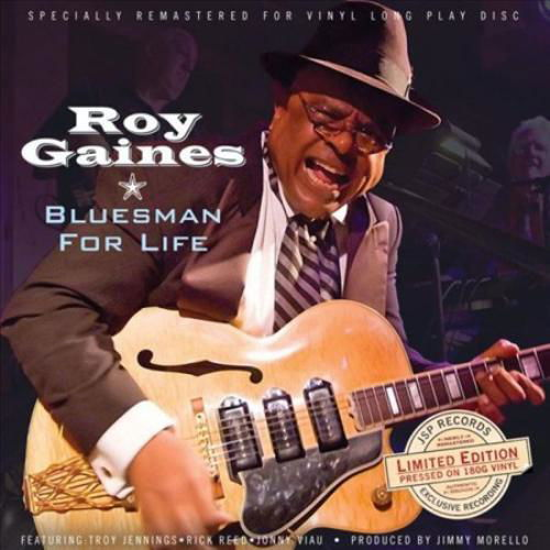 Cover for Roy Gaines · Bluesman For Life (LP) (2014)