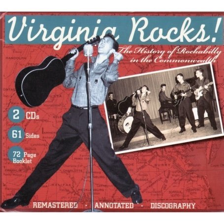 Cover for Various Artists · Virginia Rocks -History Of Rockabilly (CD) [Remastered edition] (2009)