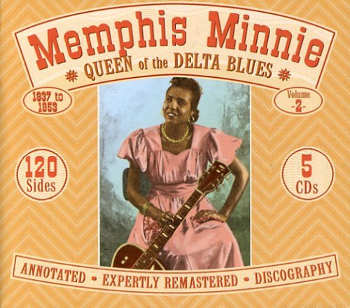 Cover for Memphis Minnie · Queen Of The Delta Blues (CD) [Remastered edition] [Box set] (2005)