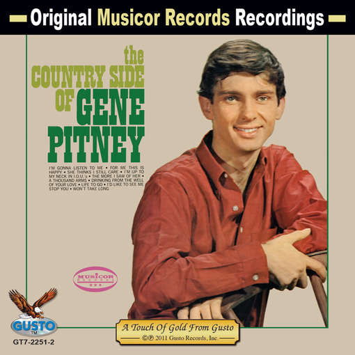 Country Side of Gene Pitney - Gene Pitney - Musik - GSO - 0792014225127 - 6 december 2011