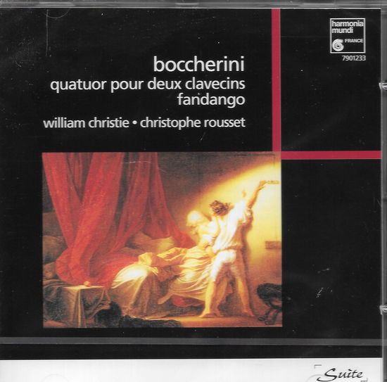 Cover for Christie William / Rousset Christophe · Quatuor Pour Deux Clavecins / Fandango (CD) (1996)