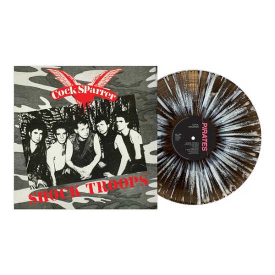 Shock Troops (Ltd.black Ice Vinyl) - Cock Sparrer - Muzyka - PIRATES PRESS RECORDS - 0810096655127 - 19 lipca 2024