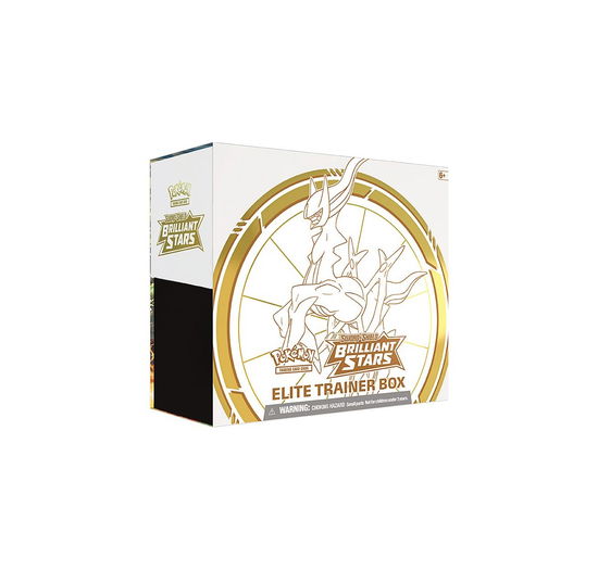 Pokemon TCG: Sword & Shield 9 Brilliant Stars Elite Trainer Box - Asmodee - Merchandise -  - 0820650850127 - 