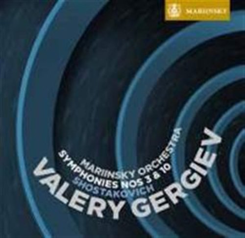 Chostakovitch  Symphonies N  3  10 - Orchestre Du Theatre Mariinsky   Valery Gergiev - Musik - MARIINSKY - 0822231851127 - 1 april 2011