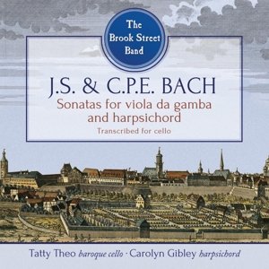 Cover for Brook Street Band · J.S. &amp; C.P.E. Bach - Sonatas For Viola Da Gamba And Harpsichord (CD) (2015)