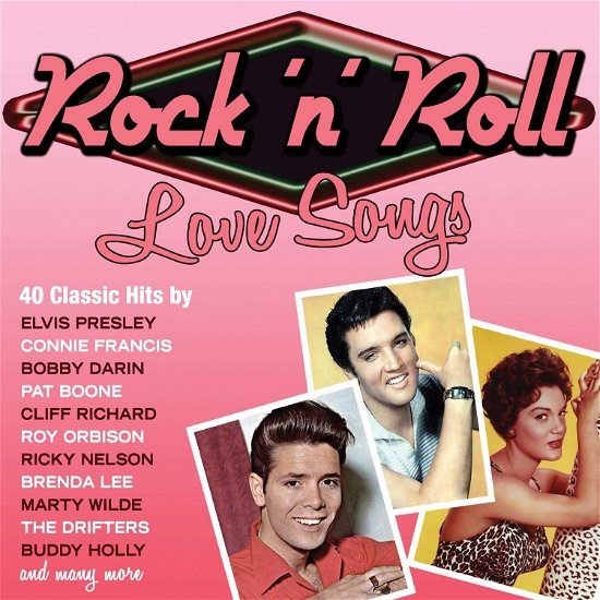 Cover for Various Artists · Rock N Roll Love Songs (CD) (2018)