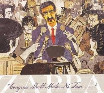 Cover for Frank Zappa · CONGRESS SHALL MAKE NO LAW by ZAPPA, FRANK (CD) (2017)