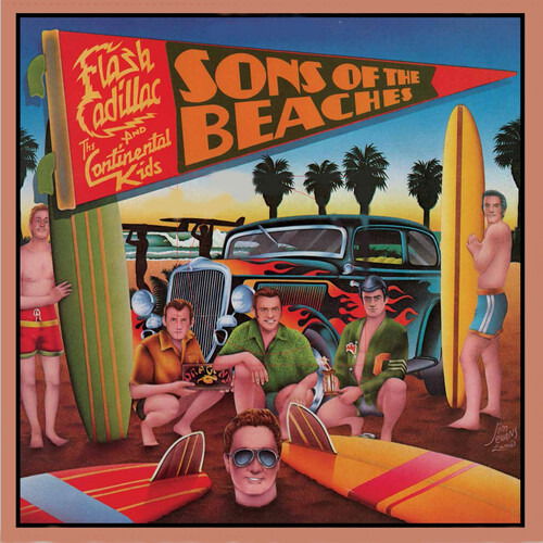 Cover for Flash Cadillac / Continental Kids · Sons of the Beaches (LP) (2025)