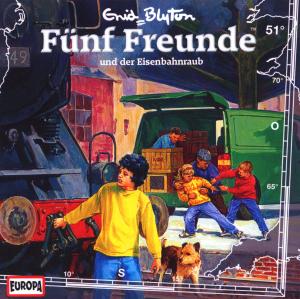 Cover for Fünf Freunde · 051/und Der Eisenbahnraub (CD) (2008)