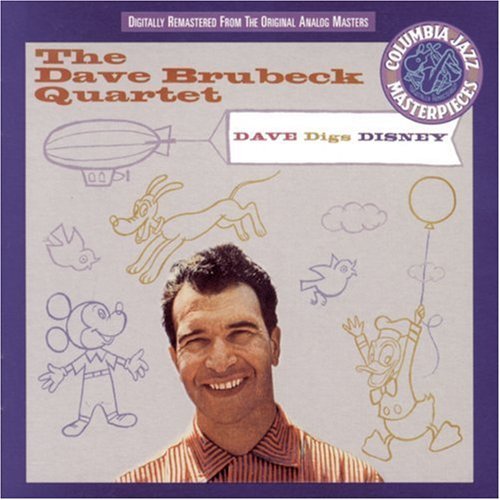 Cover for Dave Brubeck Quartet · Dave Digs Disney (CD) (2017)