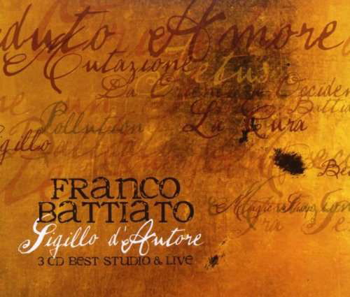 Cover for Franco Battiato · Sigillo Dautore (CD) (2010)