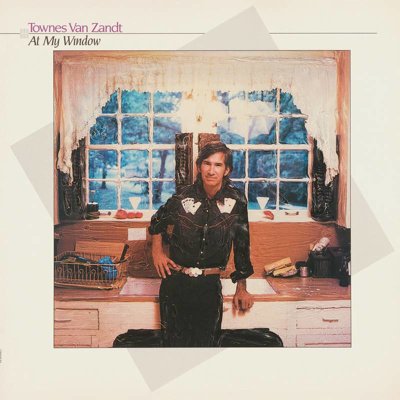 Cover for Townes Van Zandt · At My Window (Sky Blue Vinyl) (LP) (2022)