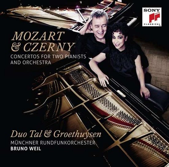 Cover for Tal &amp; Groethuysen · Mozart &amp; Czerny: Concertos for Two Piani (CD) (2014)