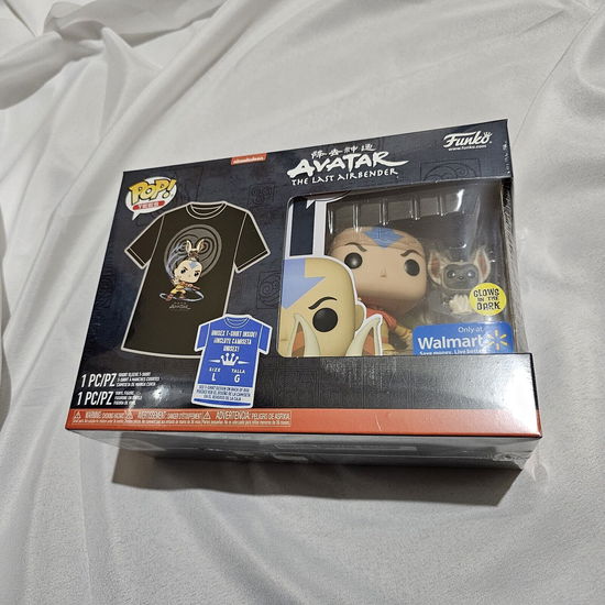 Pop N° 534 - Aang (glow In The Dark) + T - Avatar - Fanituote - Funko - 0889698677127 - 