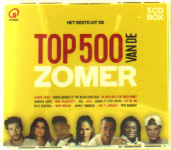 Qmusic Top 500 Zomer '16 - V/A - Muziek - SONY MUSIC - 0889853557127 - 1 augustus 2016