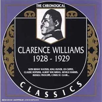 Cover for Clarence Williams · 1928-29 (CD) (1996)