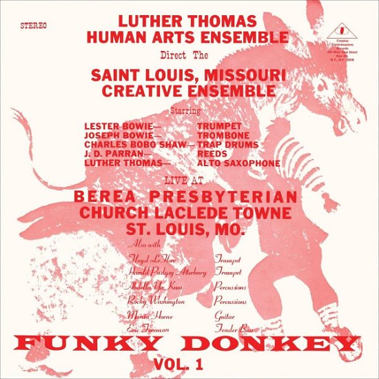 Cover for Luther -Human Arts Ensemble- Thomas · Funky Donkey Vol.1 (LP) (2023)