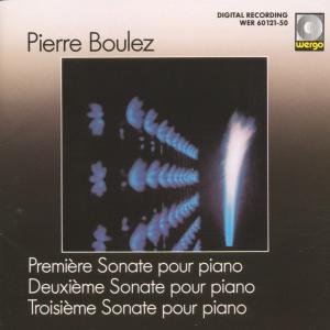 Cover for Boulez / Henck · Piano Sonatas 1-3 (CD) (1986)