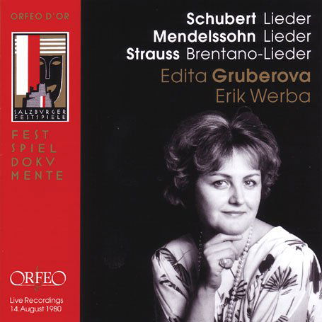 Lieder - Edita Gruberova - Muziek - ORF - 4011790066127 - 5 januari 1993