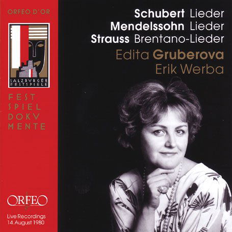 Lieder - Edita Gruberova - Musiikki - ORF - 4011790066127 - tiistai 5. tammikuuta 1993