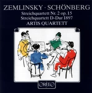 Cover for Zemlinsky / Schoenberg / Artis Quartet · String Quartets (CD) (1994)