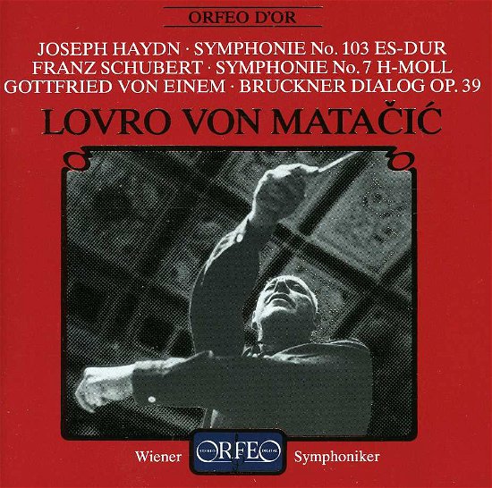 Cover for Haydn / Schubert / Matacic / Vienna Symphony · Symphony 103 / Symphony 8 (CD) (1994)