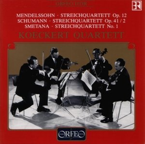 Cover for Mendelssohn / Schumann / Smetana / Koeckert Qrt · String Quartet Op 12 &amp; Op 41 (CD) (1993)