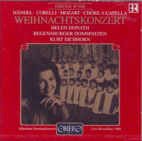 Weihnachtskonzert - Handel / Donath / Munchner Rundfunkorchester - Musiikki - ORF - 4011790446127 - maanantai 1. syyskuuta 1997
