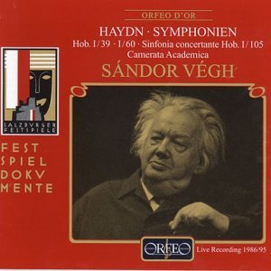Cover for Vegh,Sandor / CAMMS · * HAYDN  39, 60, 105 (Végh) (CD) (2000)