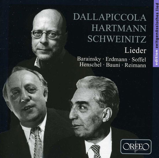 Cover for Dallapiccola / Hartmann / Erdmann / Soffel / Bauni · Quattro Liriche Di Antonio Machado (CD) (2007)