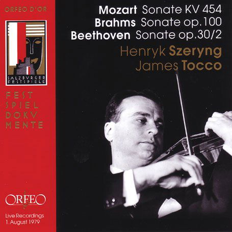 Cover for Mozart; Brahms; Beethoven · Sonate Kv 454; Sonata Op. 100; (CD) (2004)