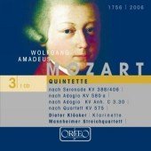 Quintets - Mozart / Klocker - Musik - ORFEO - 4011790644127 - 28 mars 2006