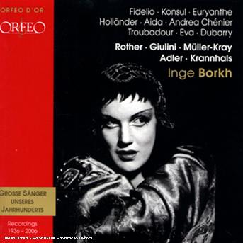 Cover for Borkh / Beethoven / Menoti / Weber / Wagner · Recital (CD) (2007)