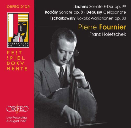 Cover for Brahms / Kodaly / Debussy / Tchaikovksy · Sonata 2 for Piano &amp; Cello in F Major Op 99 (CD) (2009)