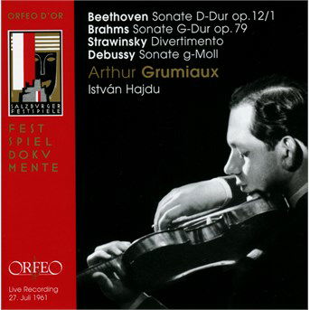 Sonatas - Beethoven / Grumiaux / Hajdu - Music - ORFEO - 4011790912127 - October 9, 2015