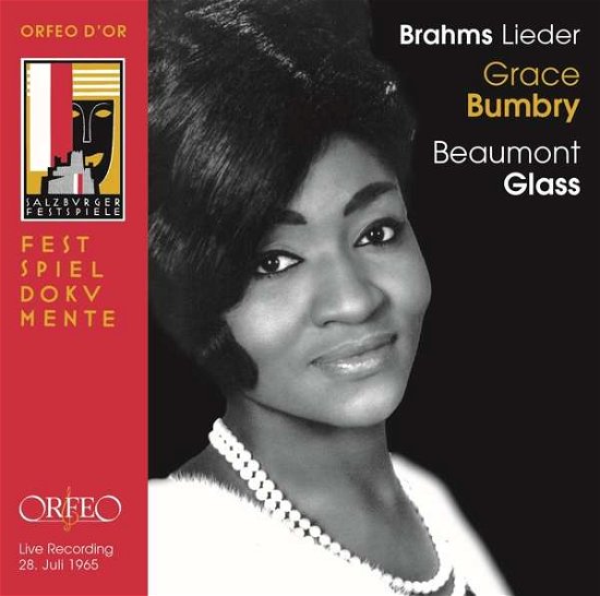 Cover for Bumbry / Glass · Brahms / Lieder (CD) (2017)