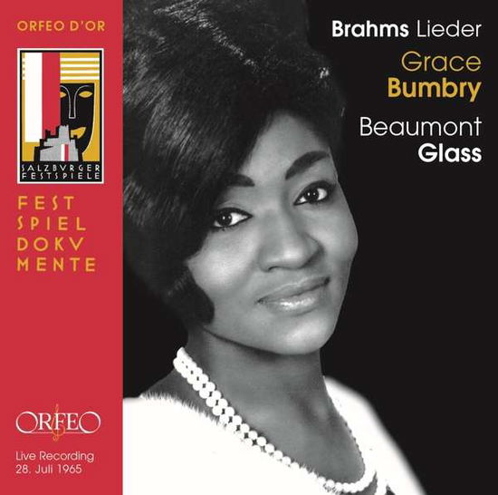 Brahms / Lieder - Bumbry / Glass - Musikk - ORFEO - 4011790941127 - 10. november 2017